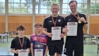Herren C Doppel (v.l.n.r.): Aaron Doderer, Samuel Ölberg (beide Gadderbaumer TV), Andre Wöhrmann, David Planitzer (beide SV Gadderbaum)