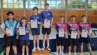 Jugend 19 Doppel (v.l.n.r.): Anil Car, Leander Widera, Juris Hindahl, Tom Geyer (alle TSVE), Samuel Ölberg, David Gorohov, Mathis Mateyka (alle Gadderbaumer TV)